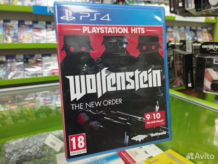 Wolfenstein: The New Order (Б.У Игры PS4)