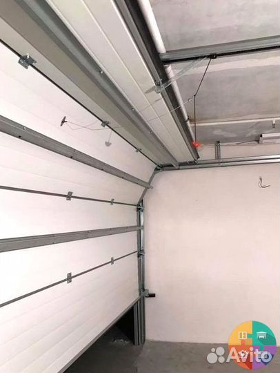 Секционные ворота алютех