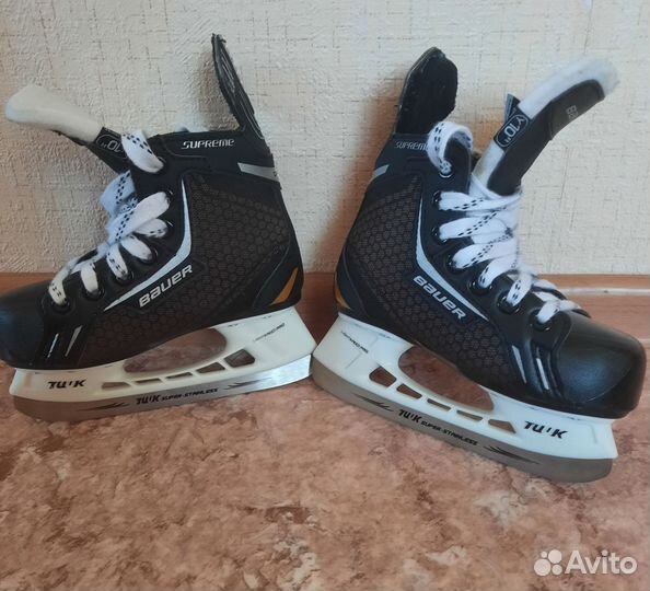Хоккейные коньки bauer 28 размер