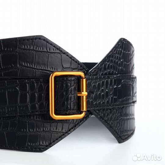 2 шт. Корсет ремень женский, ширина 10 см, цвет чёрный