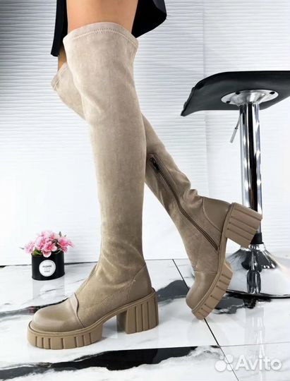 Ботфорты чулки сапоги 36