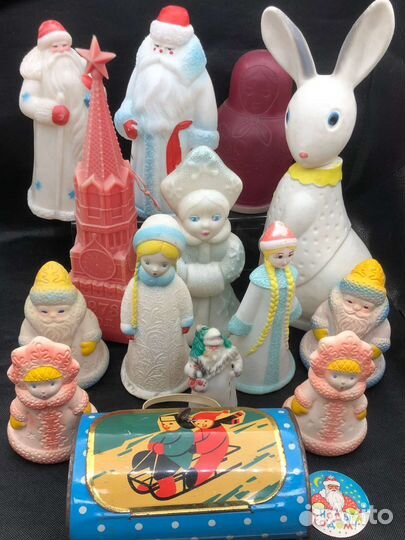 Пластиковые игрушки СССР