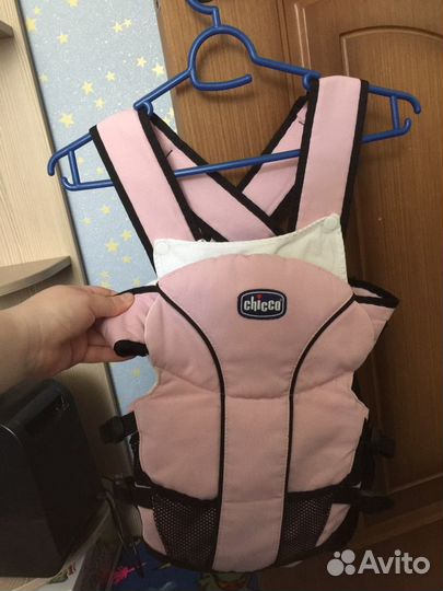 Рюкзак-кенгуру Chicco 0+ на 3,5-9 кг