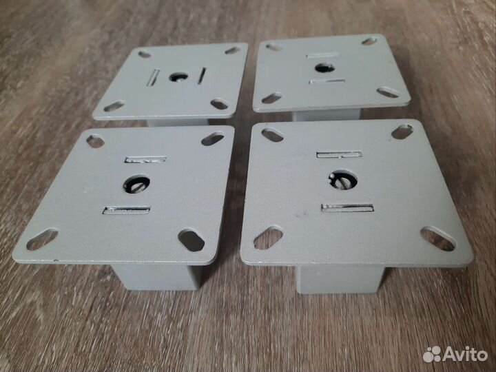 Мебельные ножки металлические, 4 шт