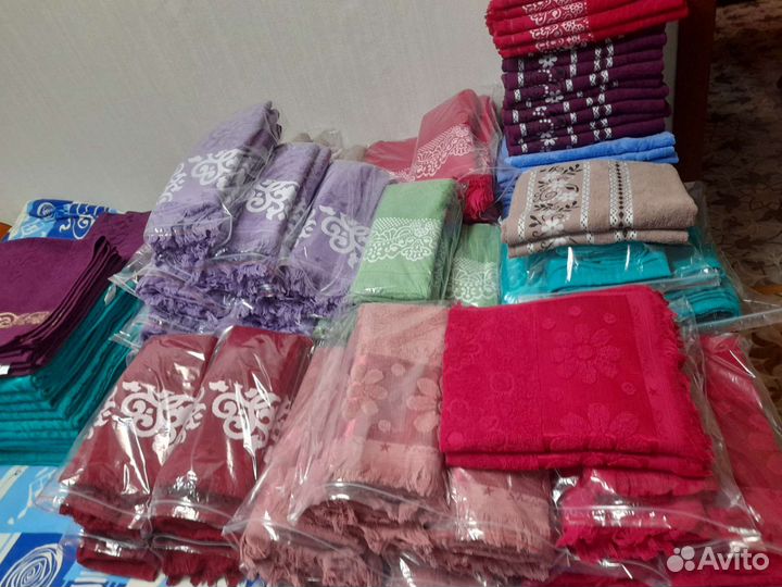 Махровые полотенца