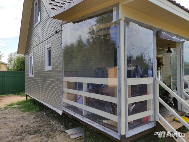 Мягкие окна для беседки