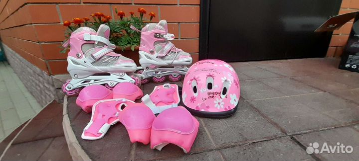 Детские ролики и защита