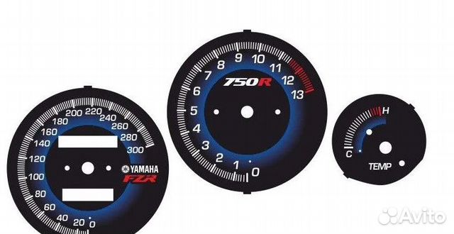 Тюнинг Шкалы на панель приборов Yamaha
