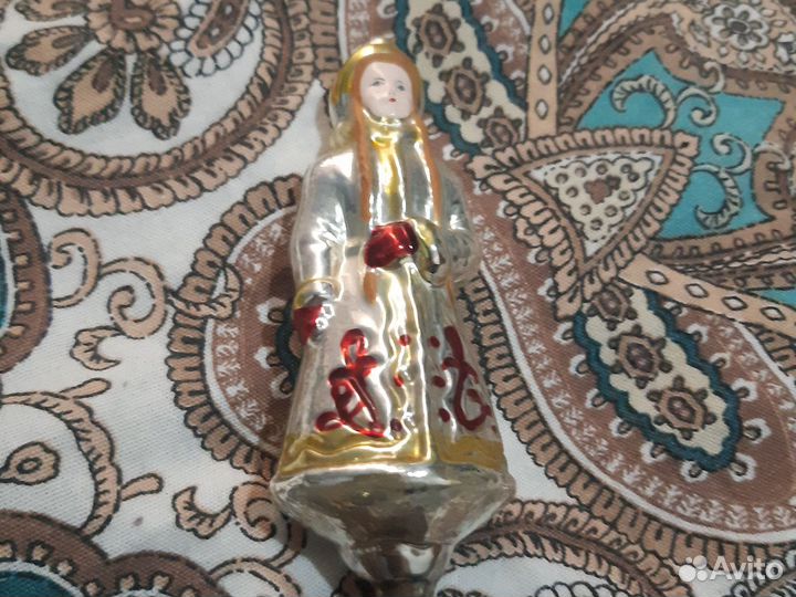 Елочная игрушка царевна СССР советская