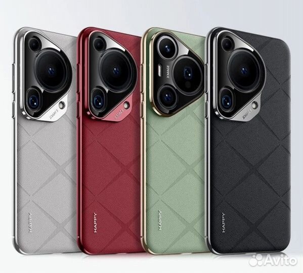 Ультратонкий кожаный чехол для Huawei Pura 70