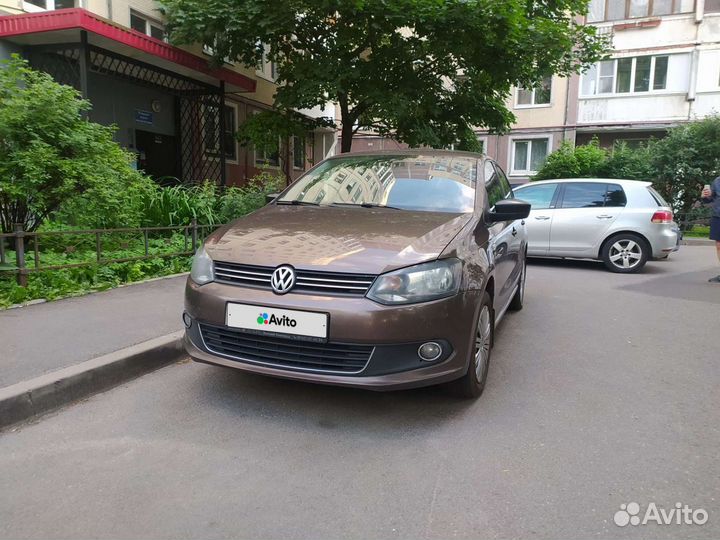 Volkswagen Polo 1.6 AT, 2014, 204 000 км