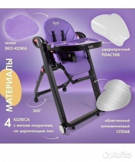 Стульчик для кормления nuovita