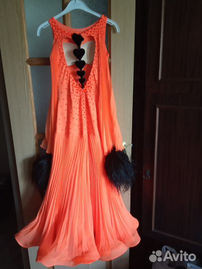 Платье для бальных танцев стандарт