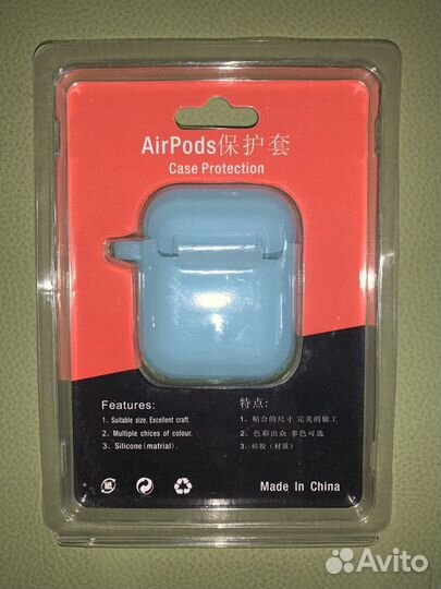 Чехол для кейса AirPods 1,2