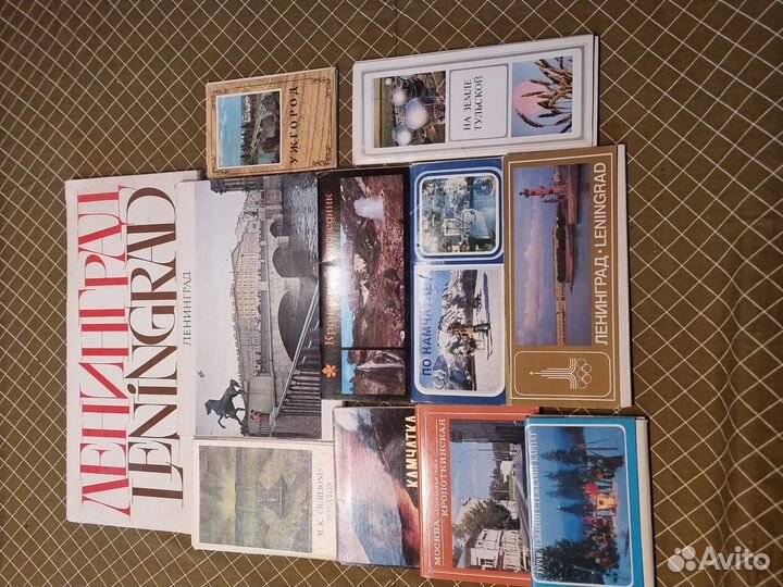 Наборы открыток города ссср, искусство