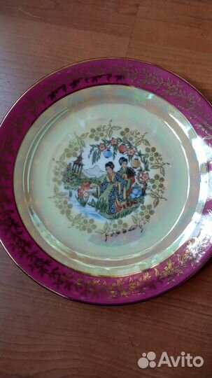 Тарелки блюдца из сервиза гдр гейша