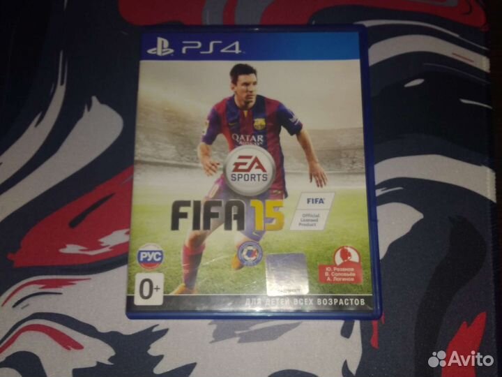 Диск для ps4 FIFA 15