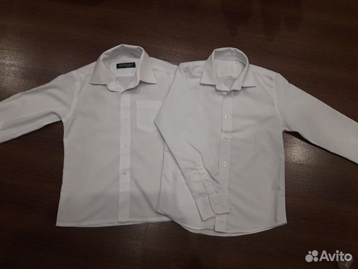 Рубашка школьная для мальчика 122 128