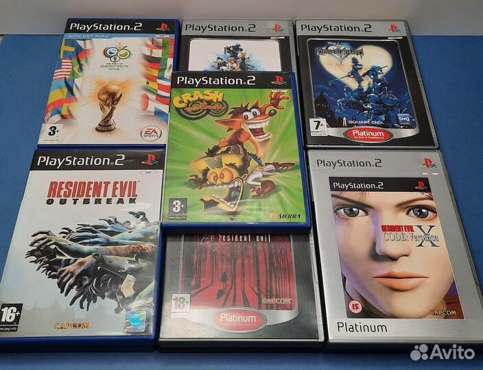 Лицензионные игры ps2