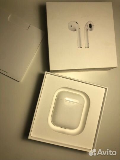 Беспроводные наушники apple airpods 2