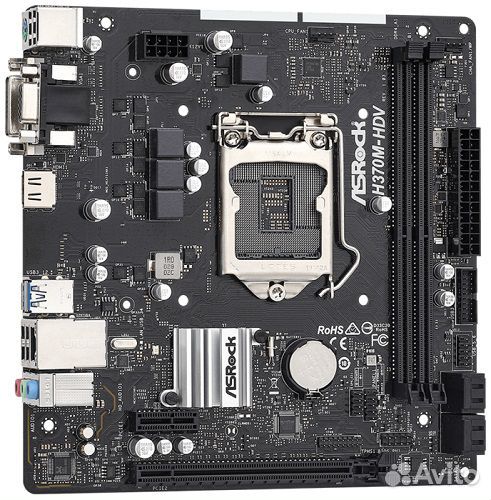 Материнская плата ASRock H370M-HDV