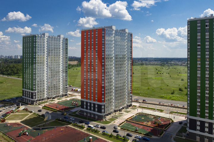 2-к. квартира, 71,3 м², 6/17 эт.