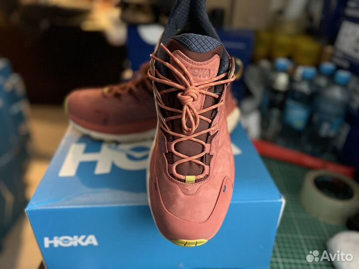 28.5см Hoka kaha 2 low gtx red 10,5US