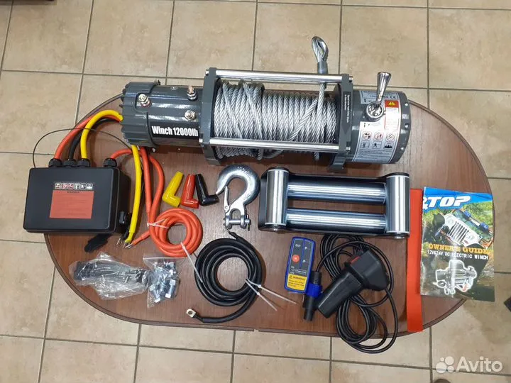 Автомобильная лебедка Electric Winch 12000 lb 12V