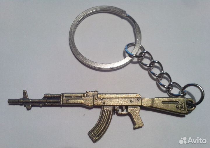 Брелок автомат ак-47, Ложка загребушка