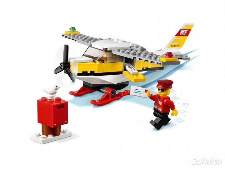 Lego City Почтовый самолёт 60250 новый
