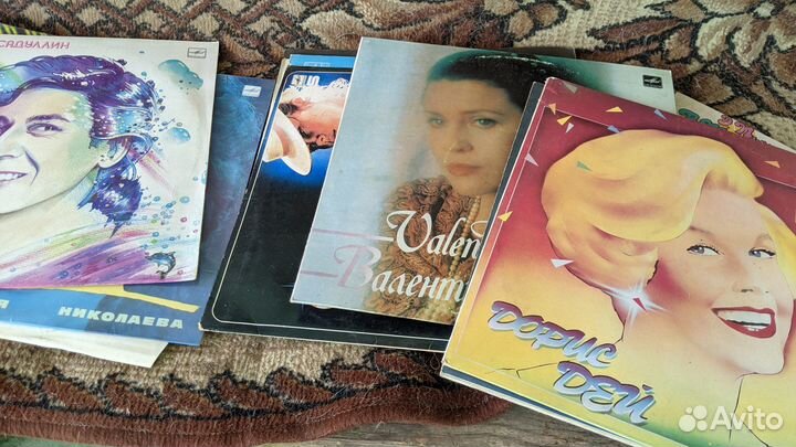 Виниловые пластинки СССР