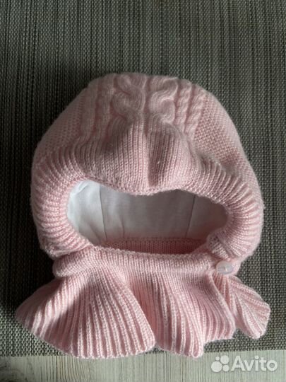 Шапка зимняя для девочки 42-44