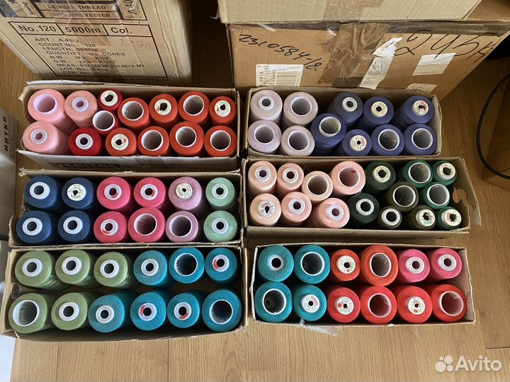 Нитки швейные euron veritas