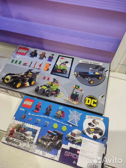 Новые Lego Оригинал Batman Spider Man