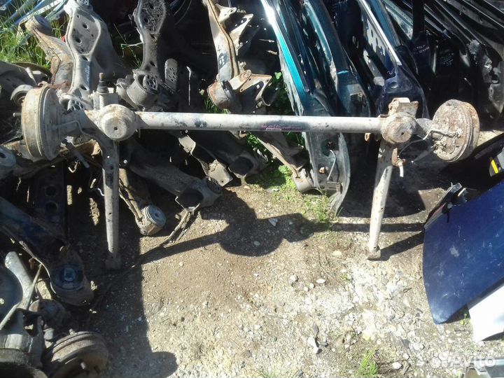 Задняя балка daewoo matiz в сборе део деу матиз