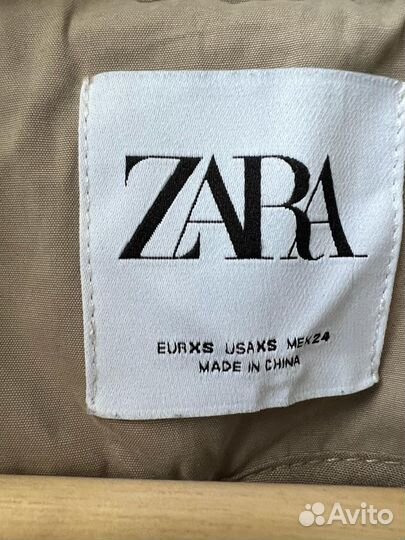 Тренч плащ Zara