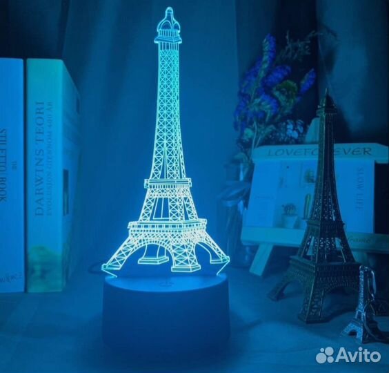 Светодиодный светильник 3D 