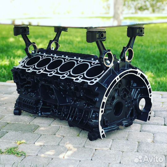 Журнальный стол из мотора