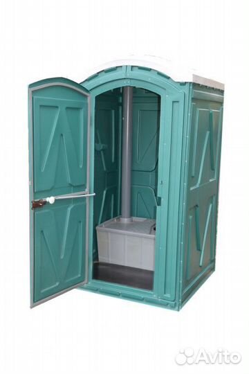 Новые туалетные кабины из качественного пластика