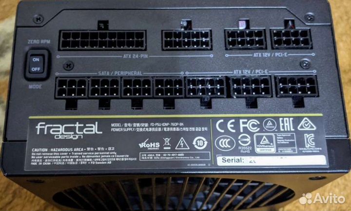 Fractal Design ion 760W Platinum