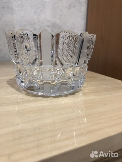 Салатник хрустальный СССР