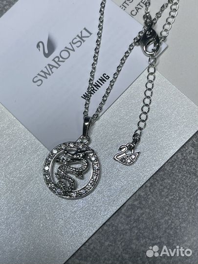 Кулон Дракон с кристаллами Swarovski новый