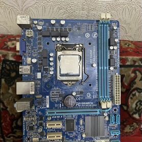 Gigabyte ga-h61m-ds2 + i3-2100