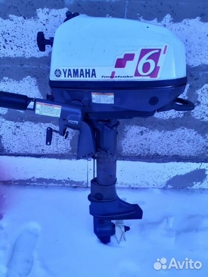 Лодочный мотор Yamaha 6 л.с