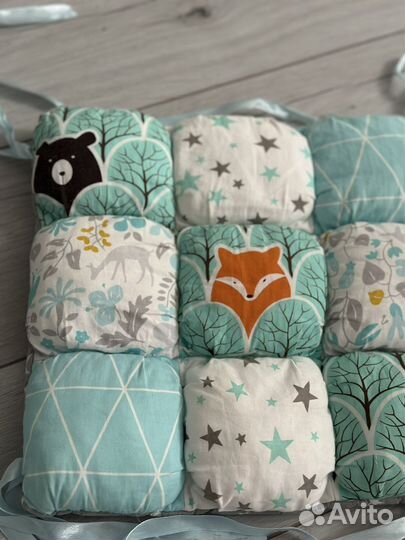 Бортики в кроватку