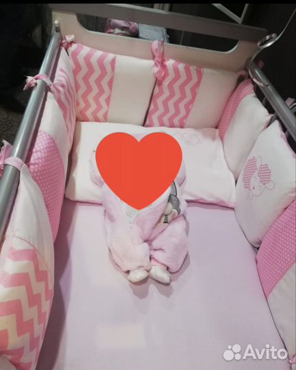 Бортики в детскую кроватку