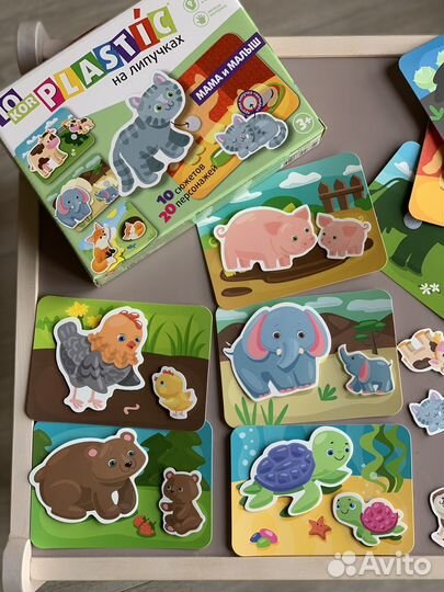 Игра с липучками «Мама и малыш»