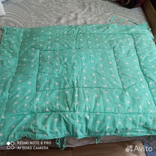 Комплект в детскую кроватку с бортиками