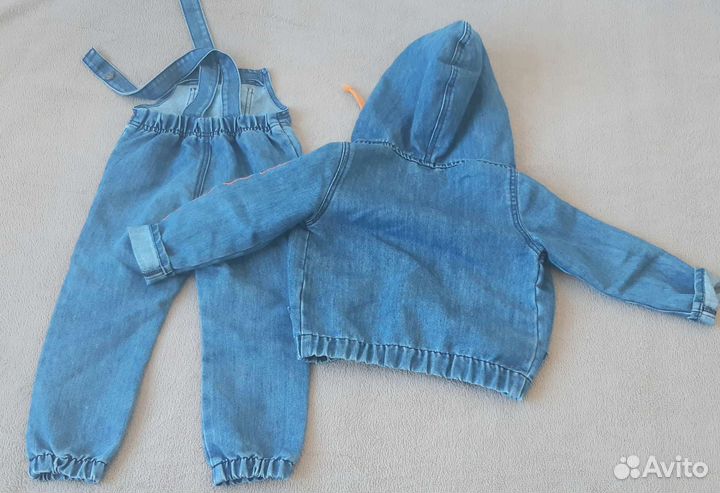 Джинсовка джинсы для мальчика 98-104
