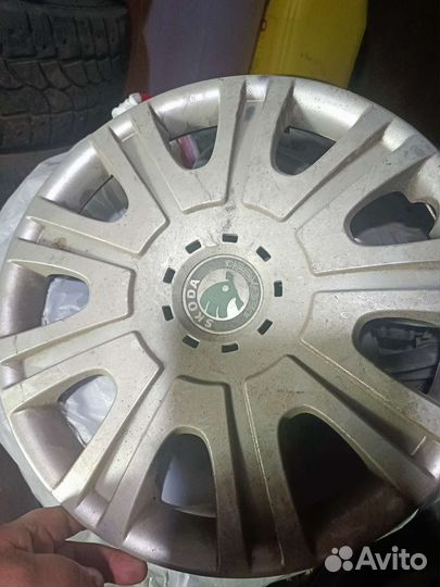 Колпаки шкода оригинал